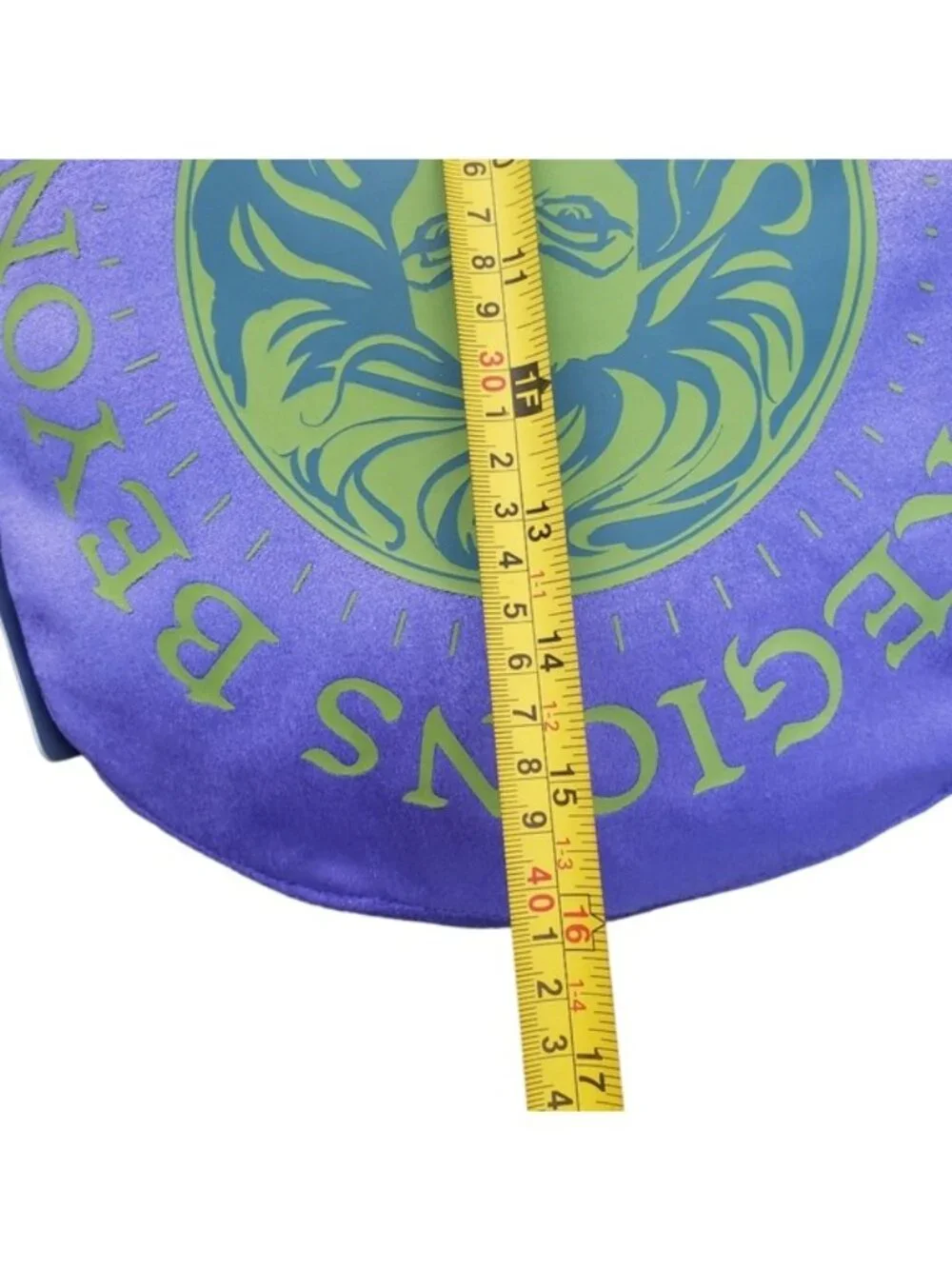 Disney Parks Haunted Mansion Madame Leota Pillow Plush Purple Tombstone